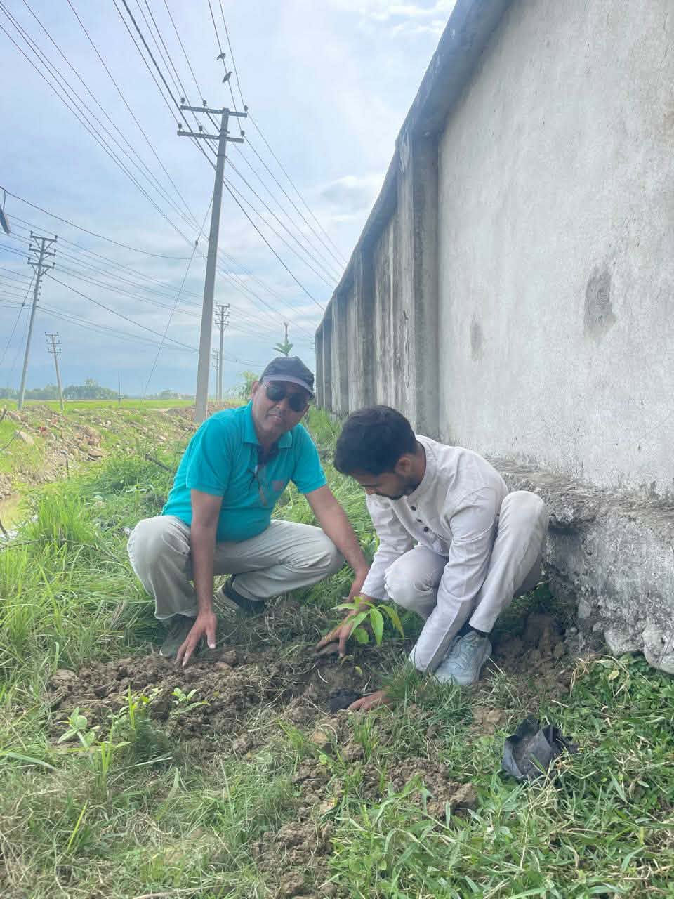 Tree Plantation at Rohini Jointly with sponsored club: Rotaract Club Of Central Rohini