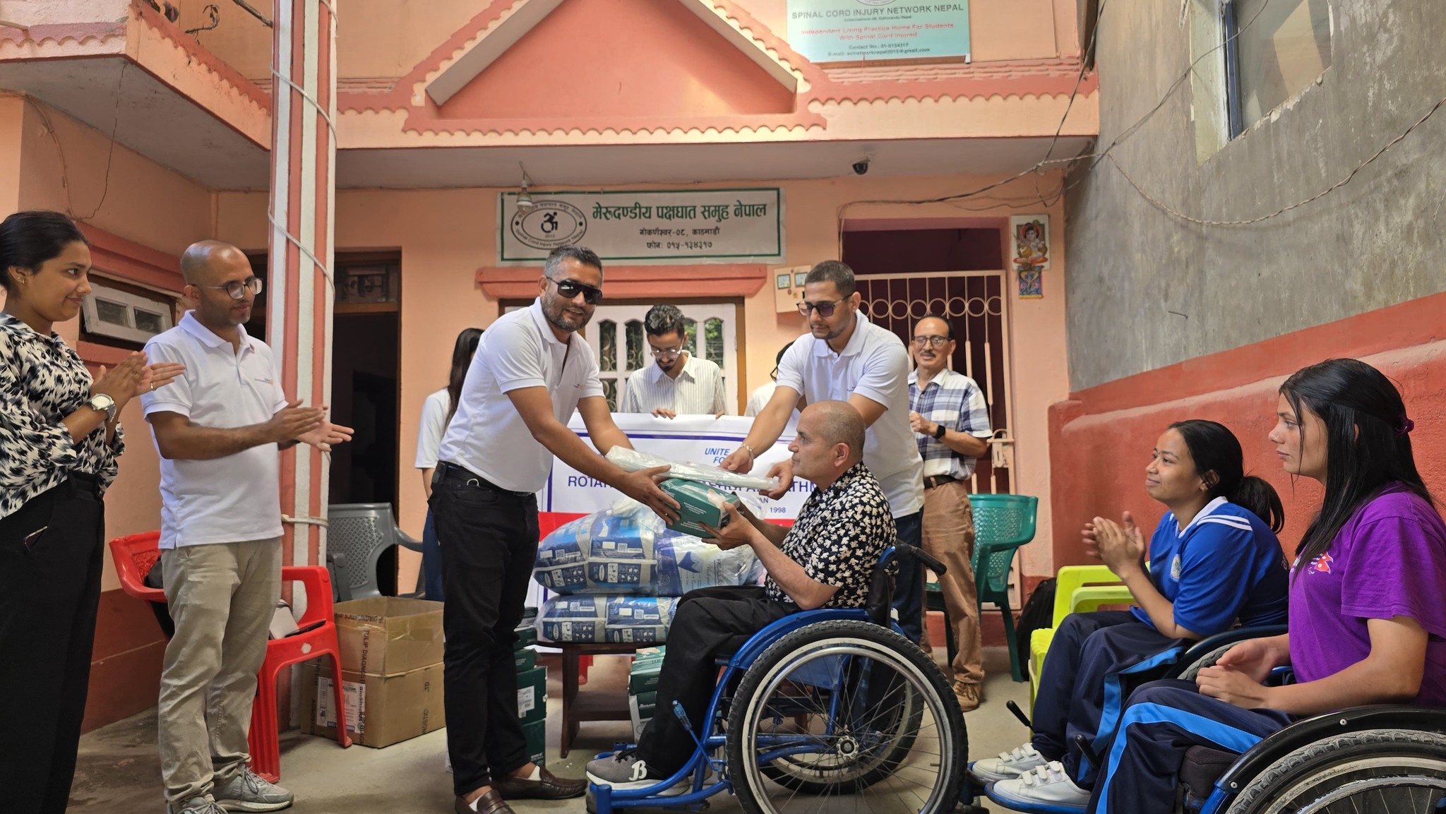 Essential Supplies at Arogya Birami Ashram and Spinal Injury Network