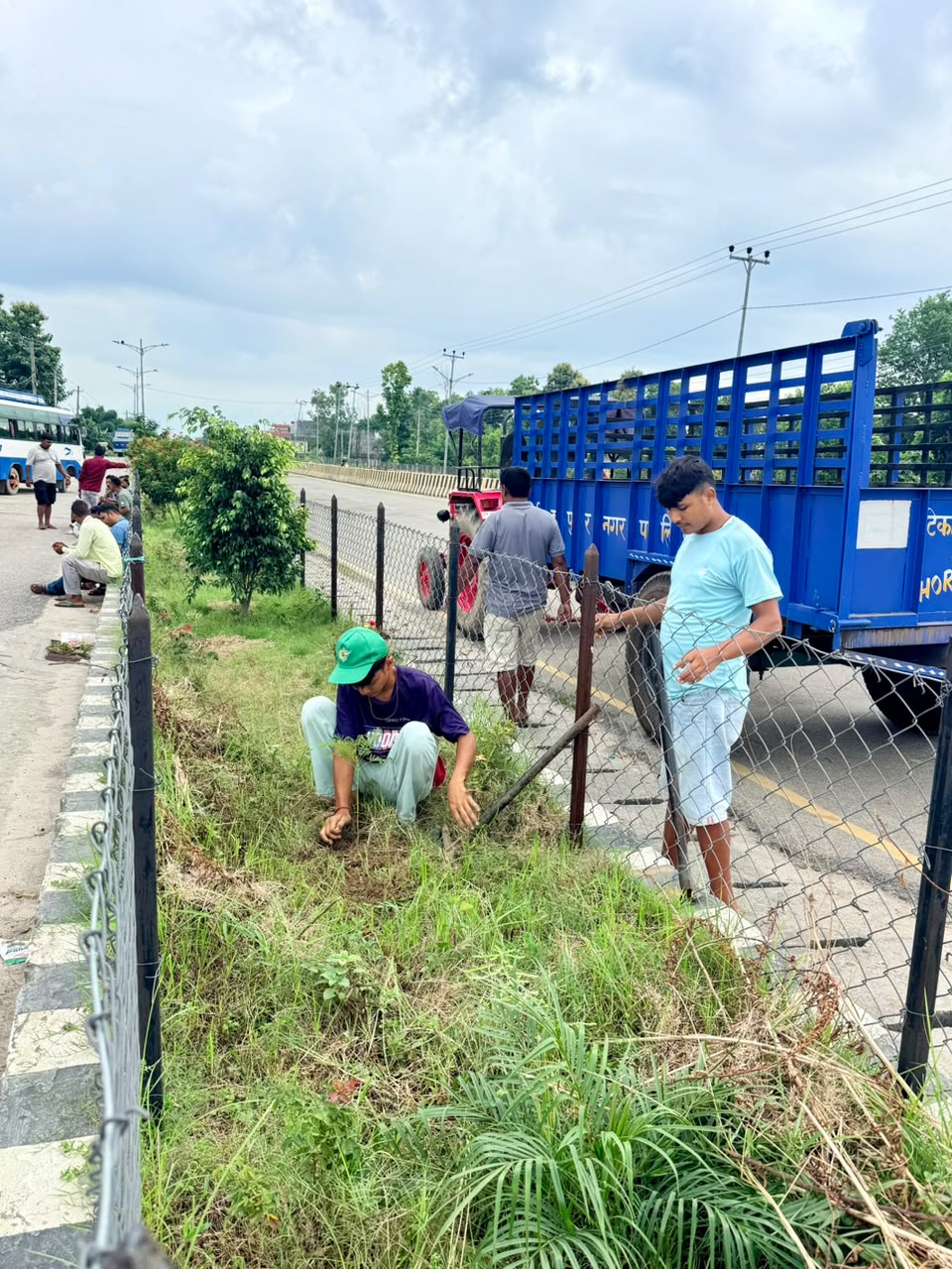 Green Campaign at Tikapur-Khakraula Road, Tikapur, Kailali
