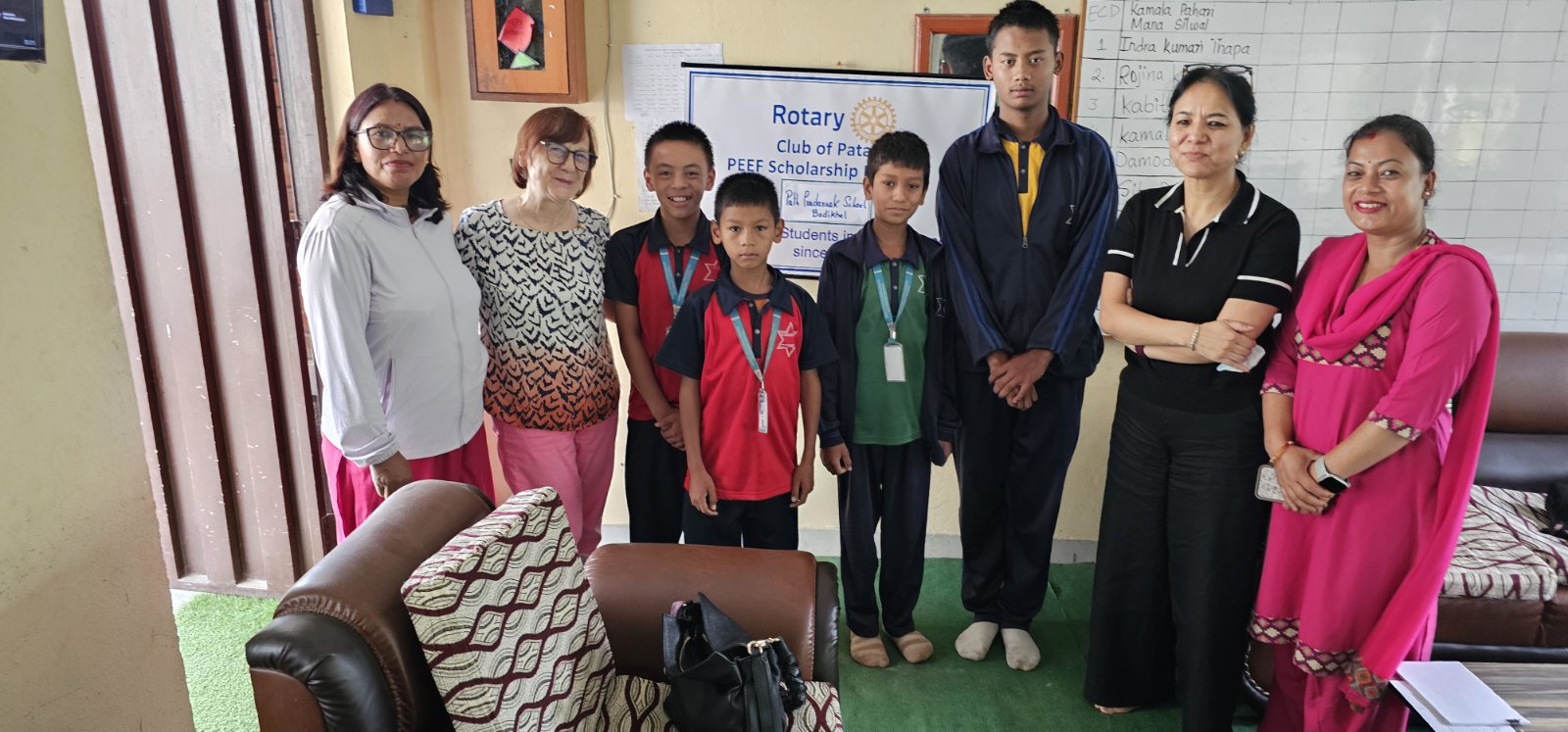 PEEF scholarship at Shree Path Pradarshak  Secondary School