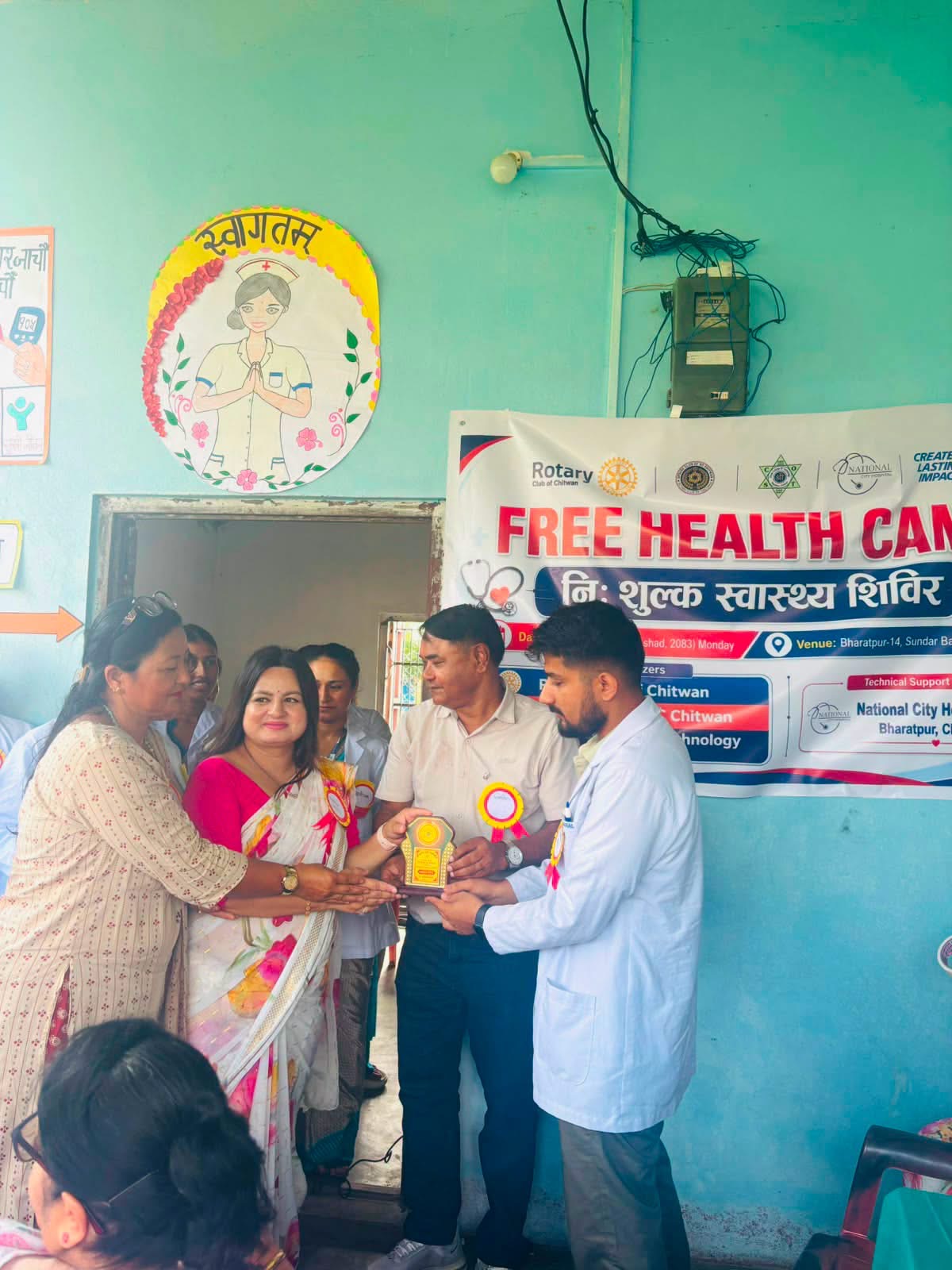 Free Health Camp at Sundarbasti,