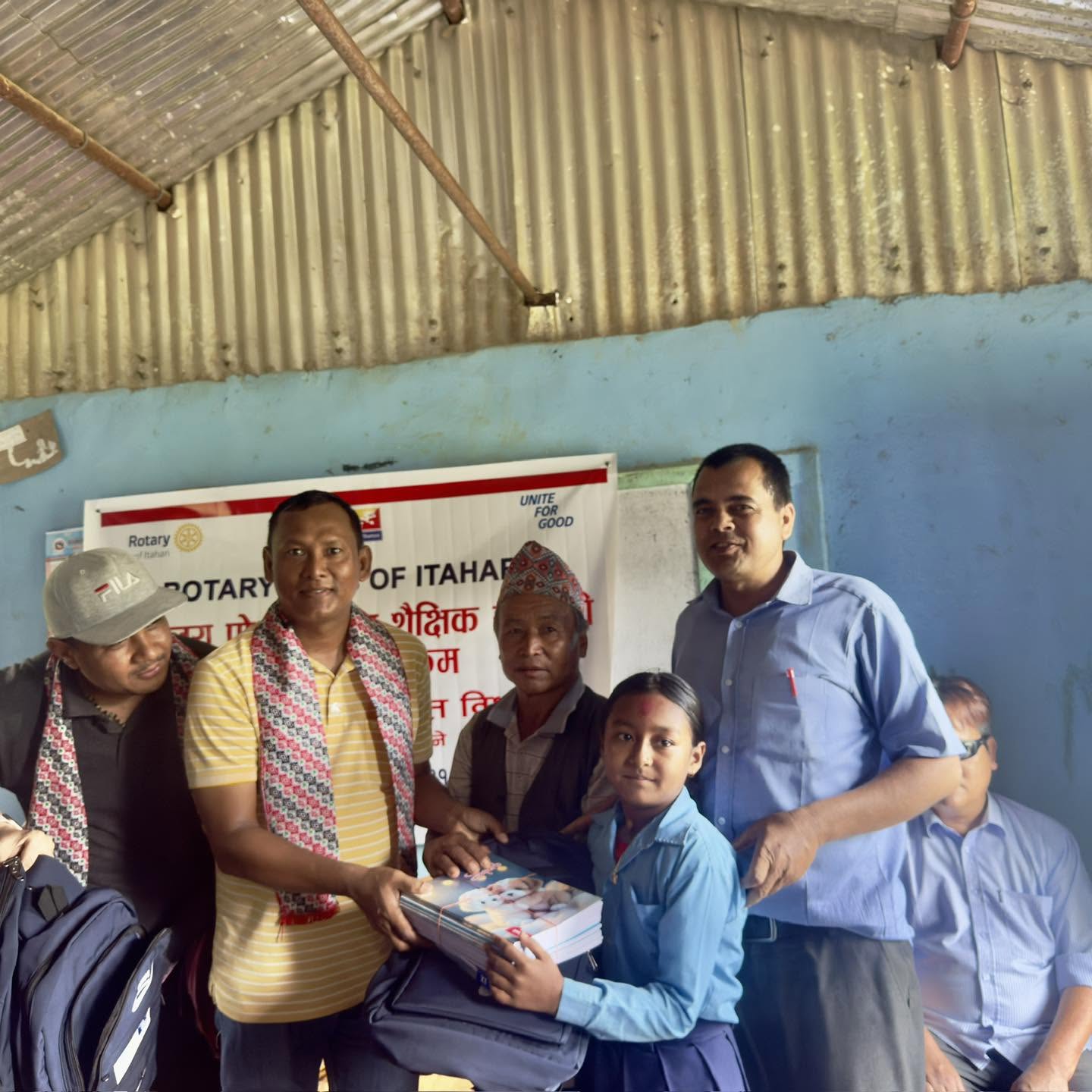School Uniform & Educational Material Support in School