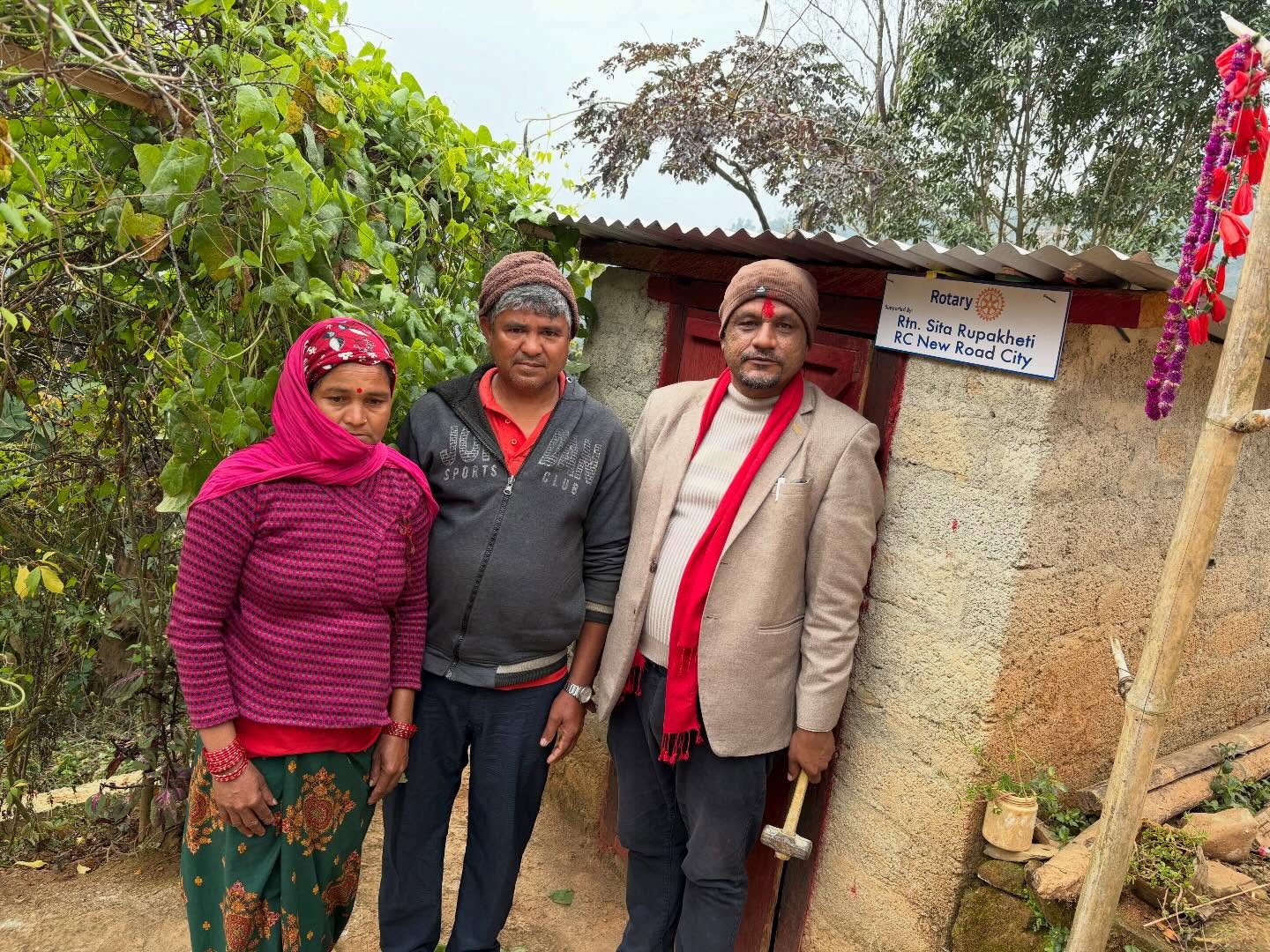 Community Toilet Handover