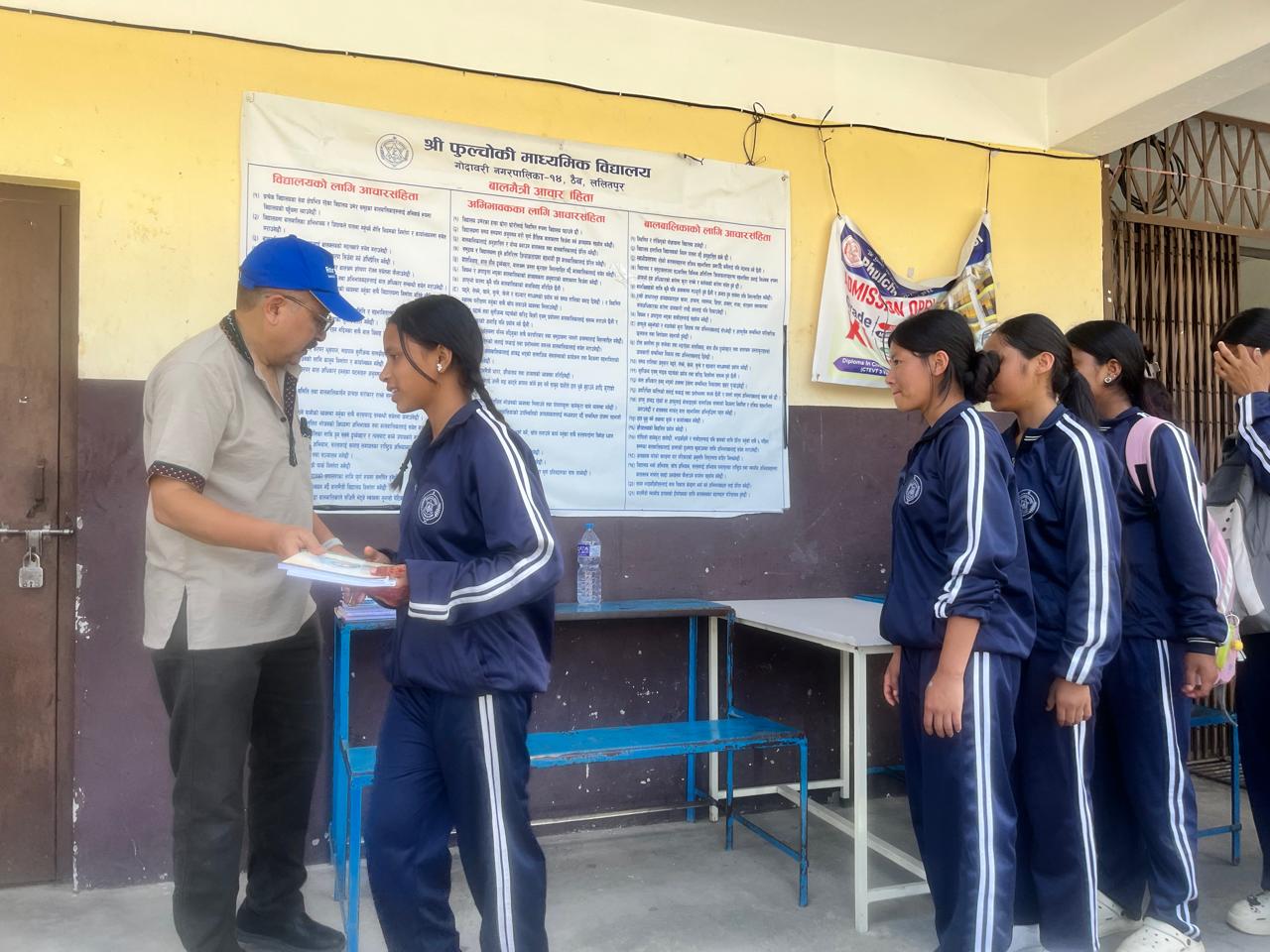 Copy and pencil distribution