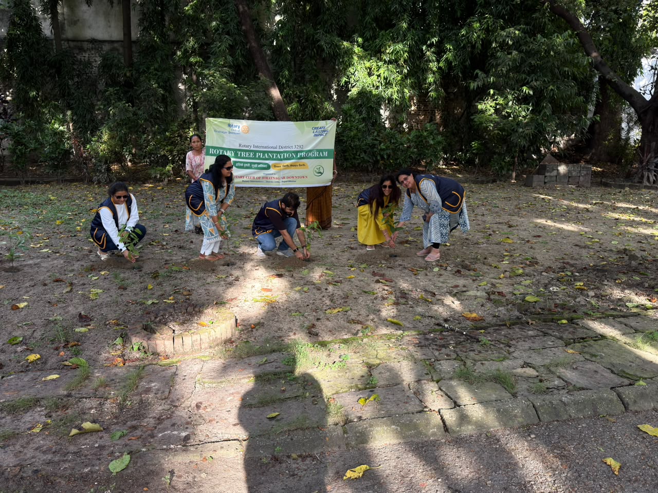 Tree plantation Campaign- District 3292 nationwide tree plantation program