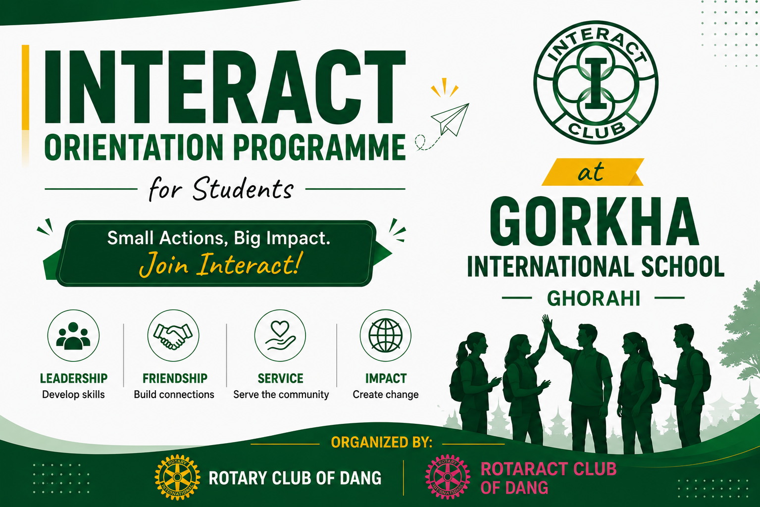 Interact Orientation Program Held at Gorkha International School  Ghorahi