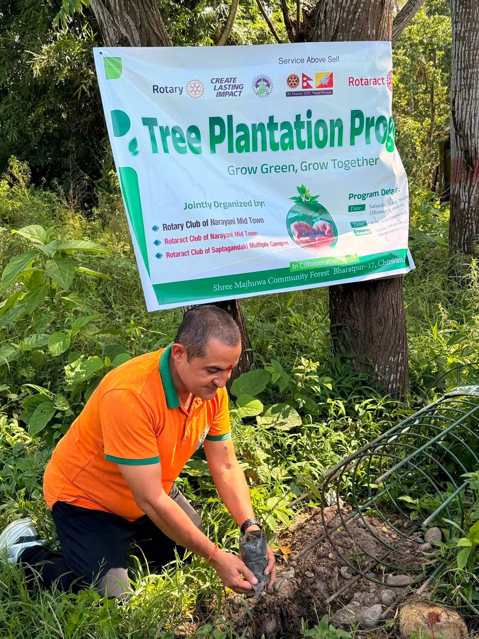 Rotary Tree Plantation