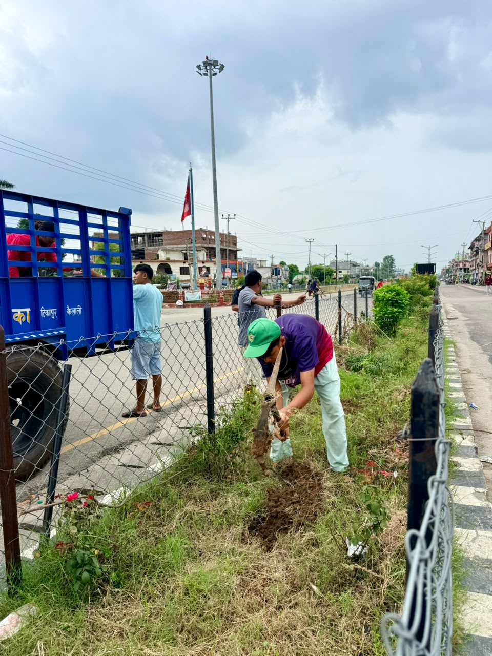 Green Campaign at Tikapur-Khakraula Road, Tikapur, Kailali