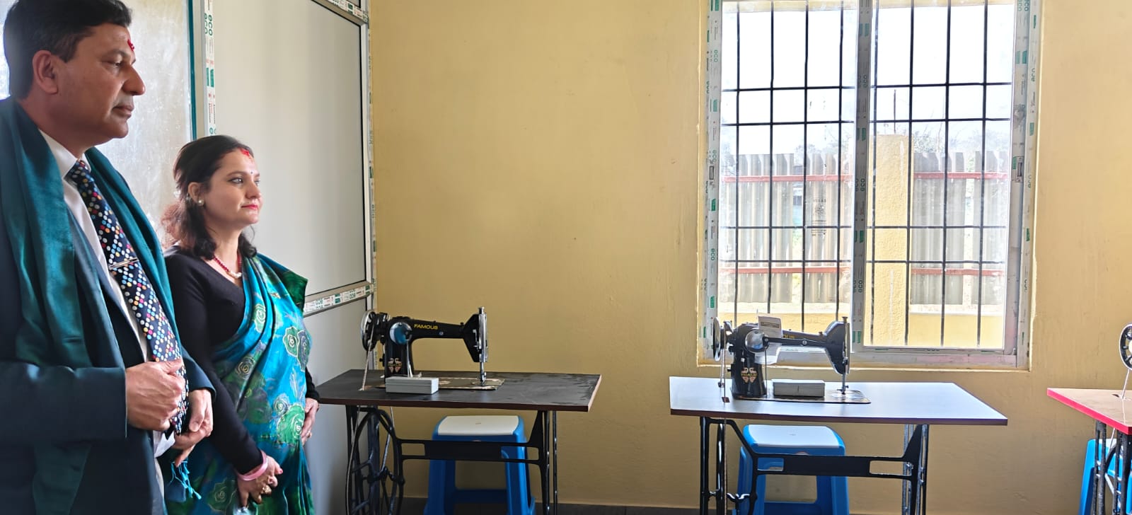 Inaugration of the sewing Training &self-Employment Centre