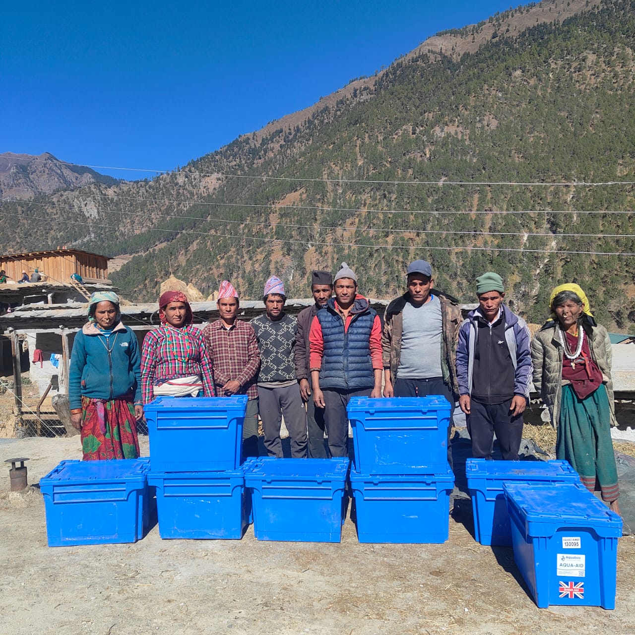 Support to fire victims of Humla