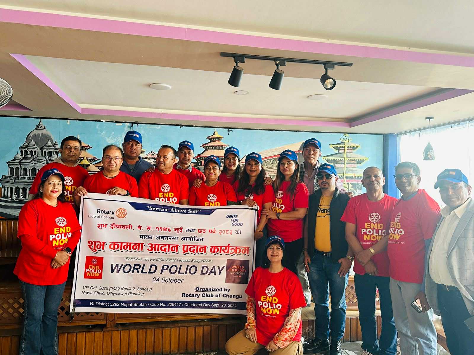 Deusi Bhailo & Polio Day Celebration