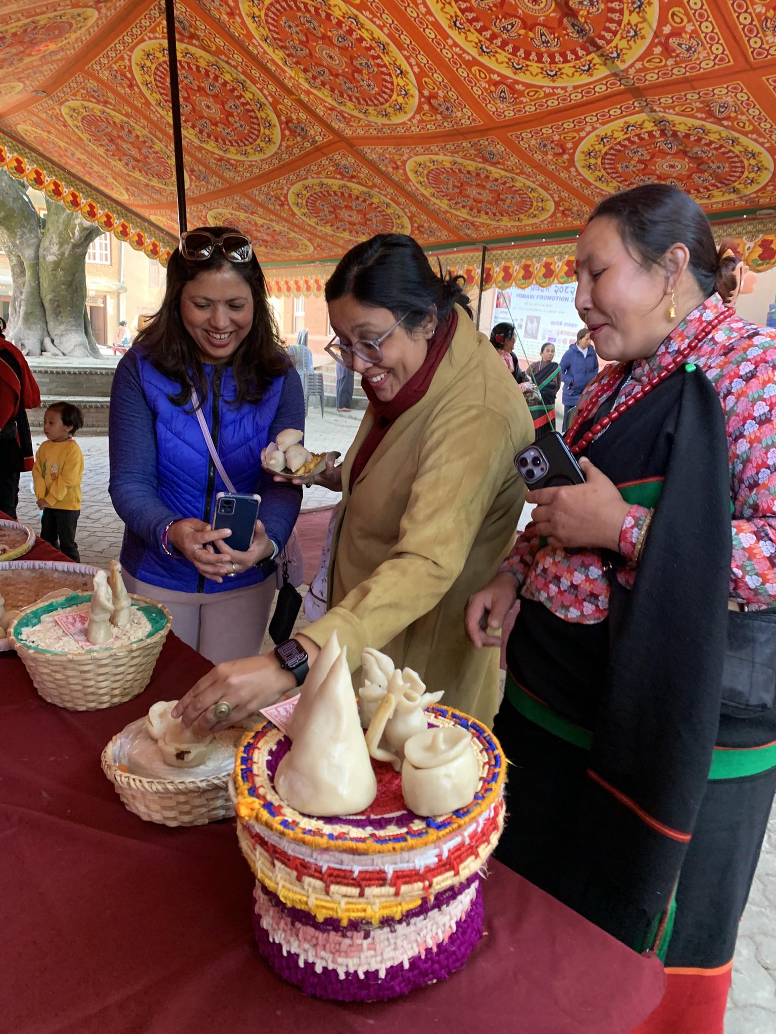 Empowering Hands Through Traditional Yomari Making