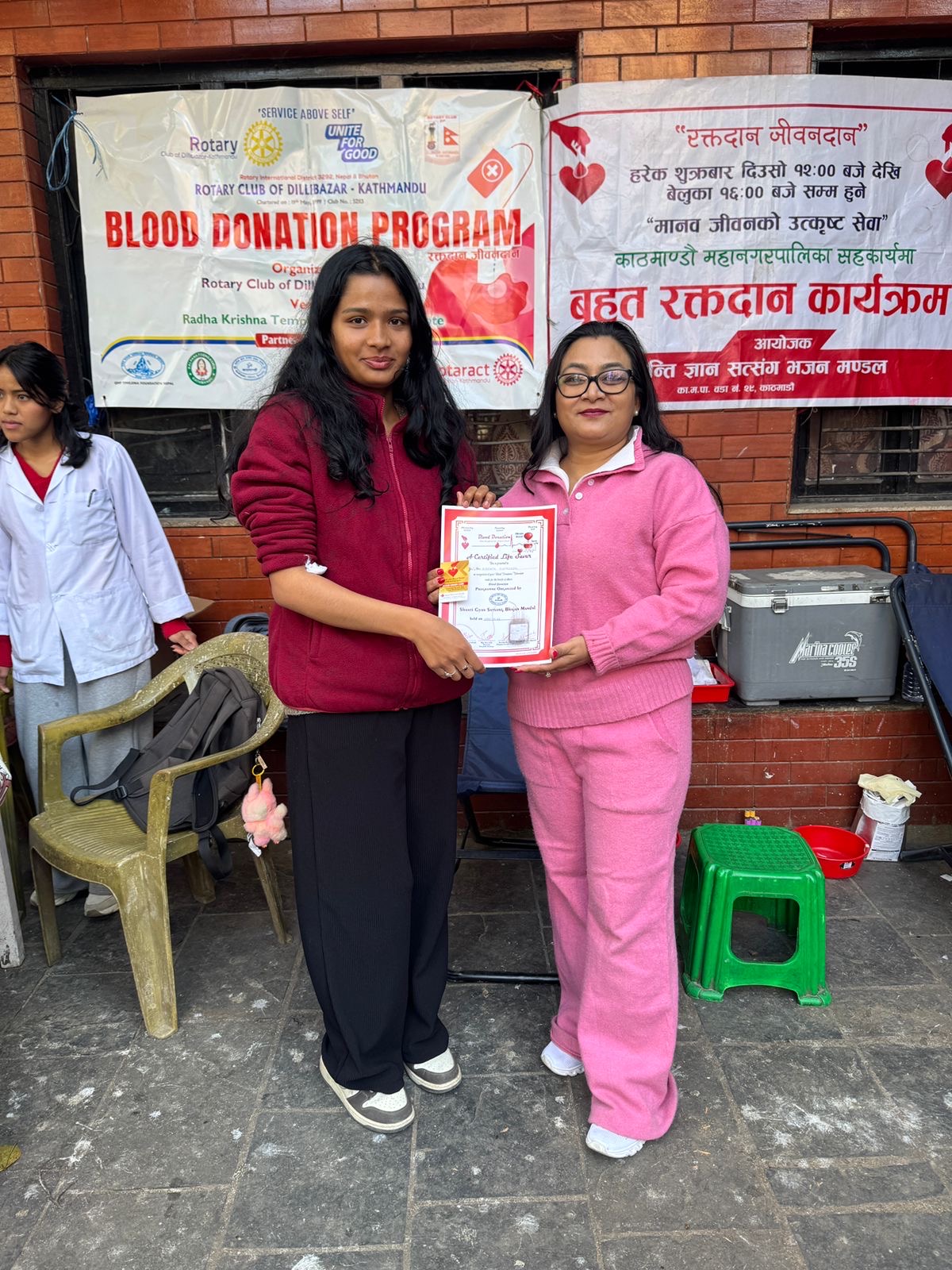 Monthly Blood Donation