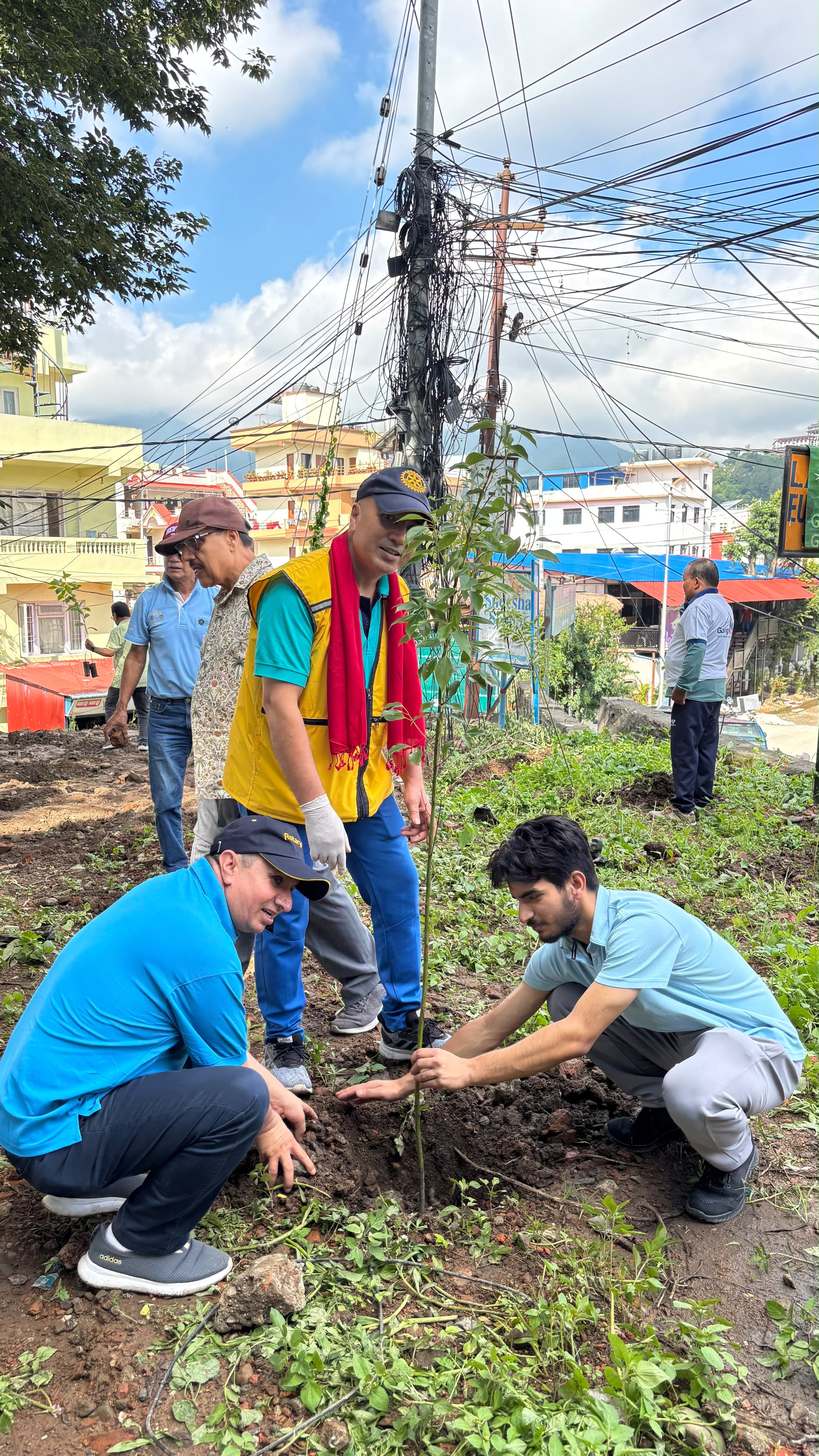 Tree Plantation at Vaisnawi Devi Temple