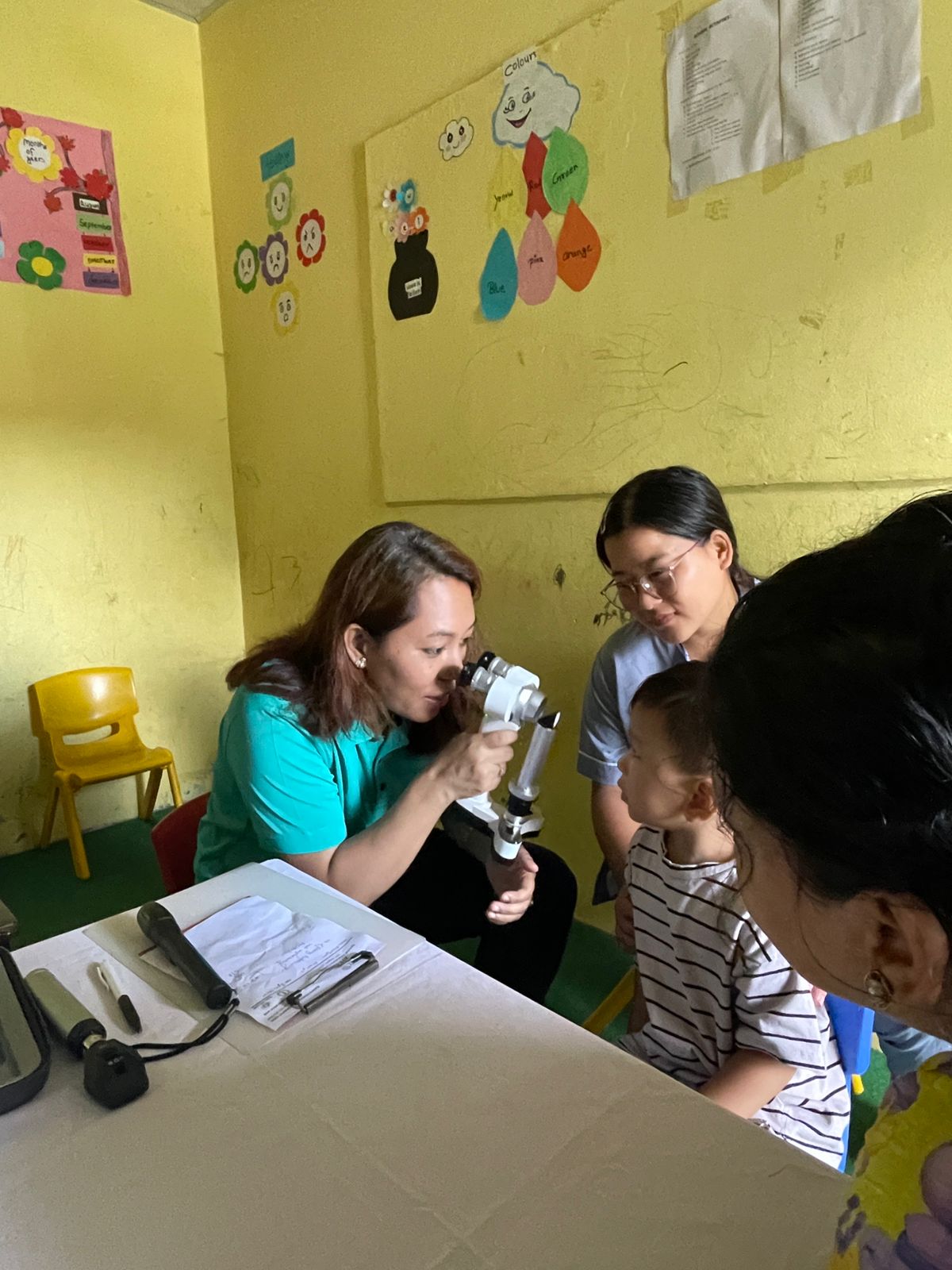 Focusing on Vision: Free Eye Camp