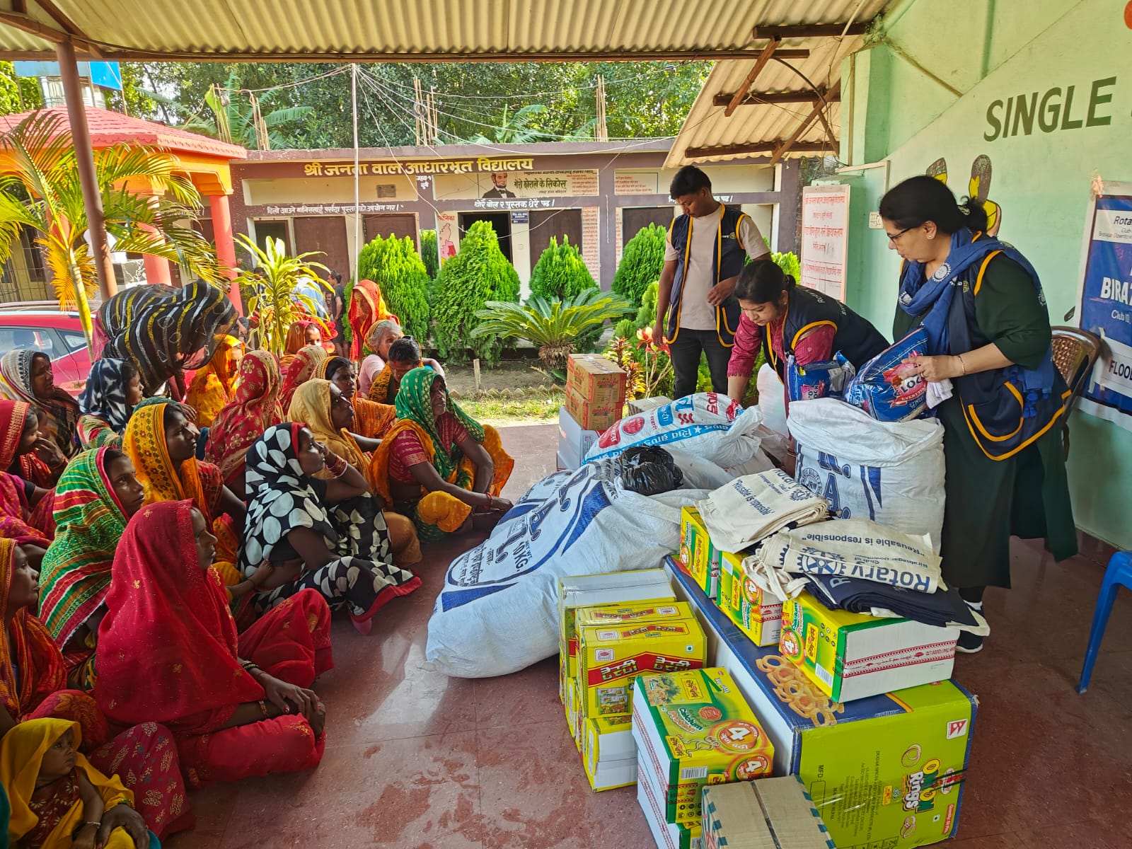 Raion Kit Distribution to flood affected Families